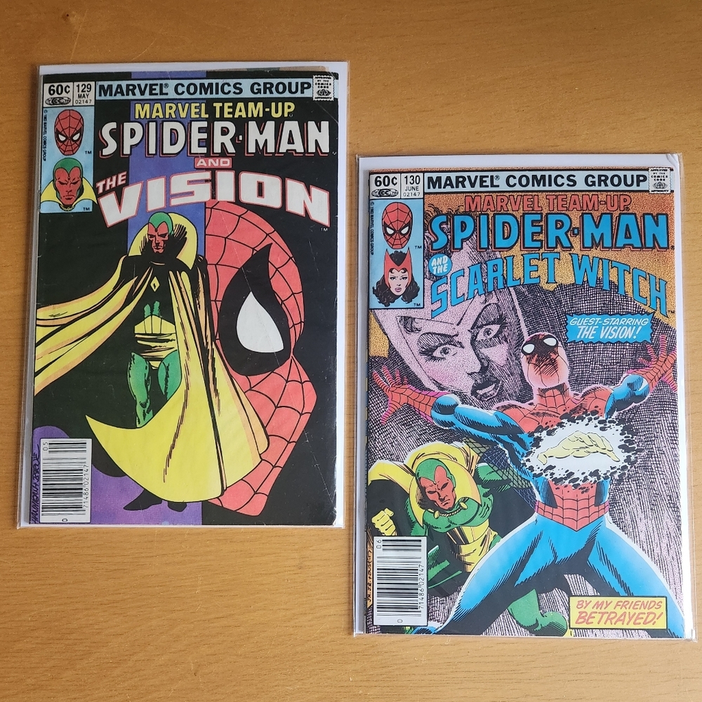 Marvel Team-Up #129, #130 - 1980s Marvel Comics (Lot of 2) 